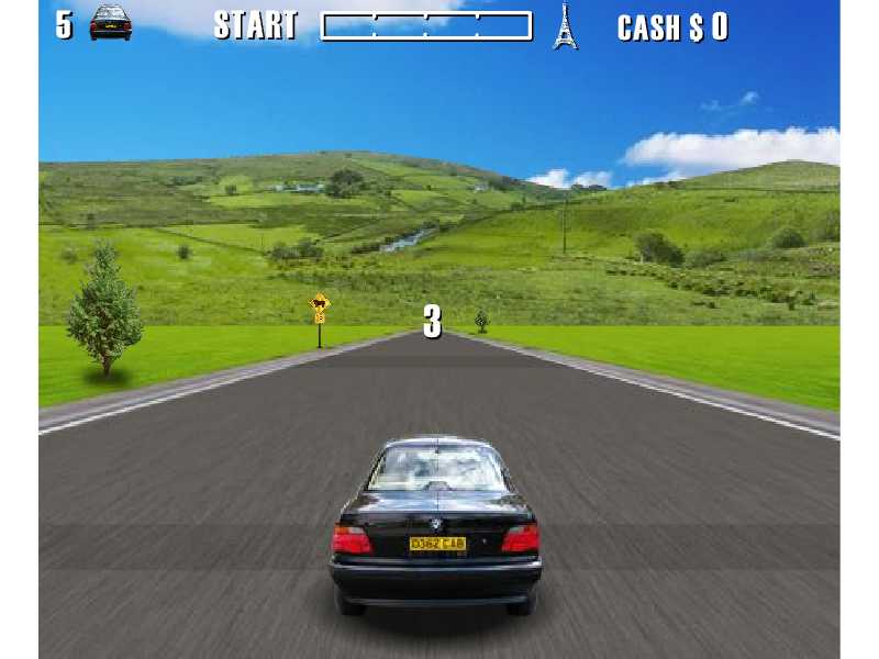 Action Driving Game